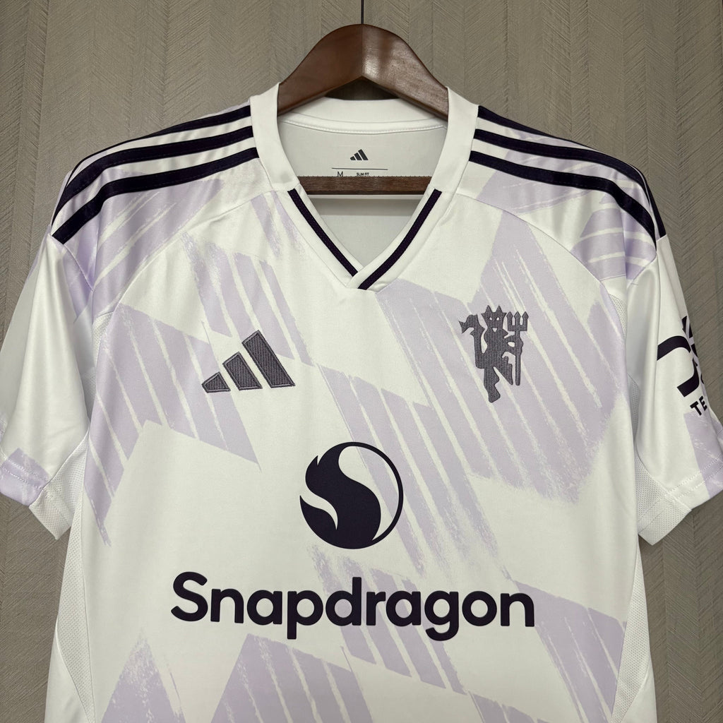 Camisa Manchester United II 25/26 Torcedor Adidas Masculina - Branco