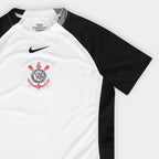 Camisa Corinthians I 25/26 s/n Nike Feminina - Branco+Preto