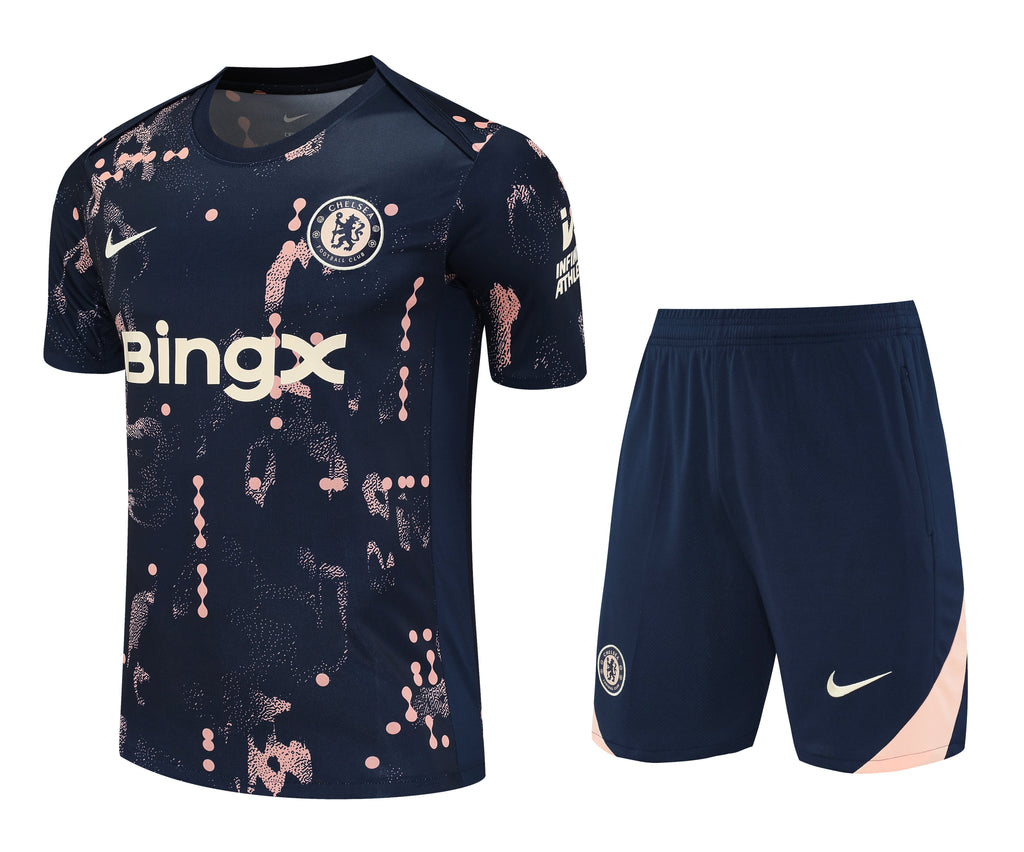 Kit de Treino Chelsea lll 25/26 Nike Masculina - Azul Escuro