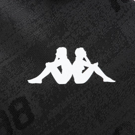 Camisa Vasco I 25/26 s/n Torcedor Kappa Feminino - Preto+Branco