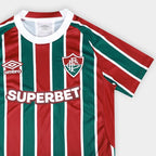 Camisa Fluminense I 25/26 s/n Torcedor Umbro Masculina - Verde+Vermelho