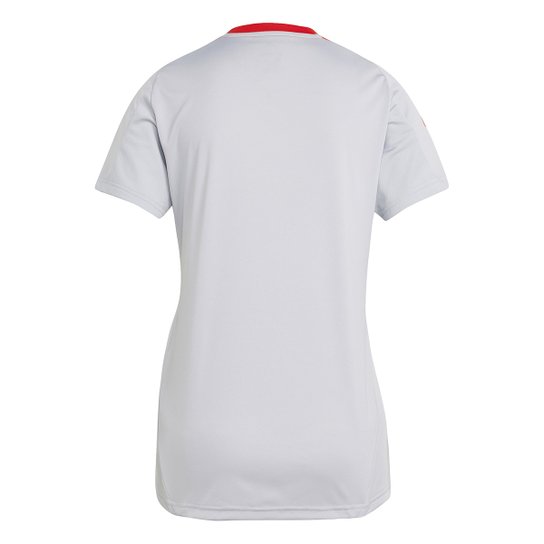 Camisa Internacional 25/26 Treino Adidas Feminina - Cinza