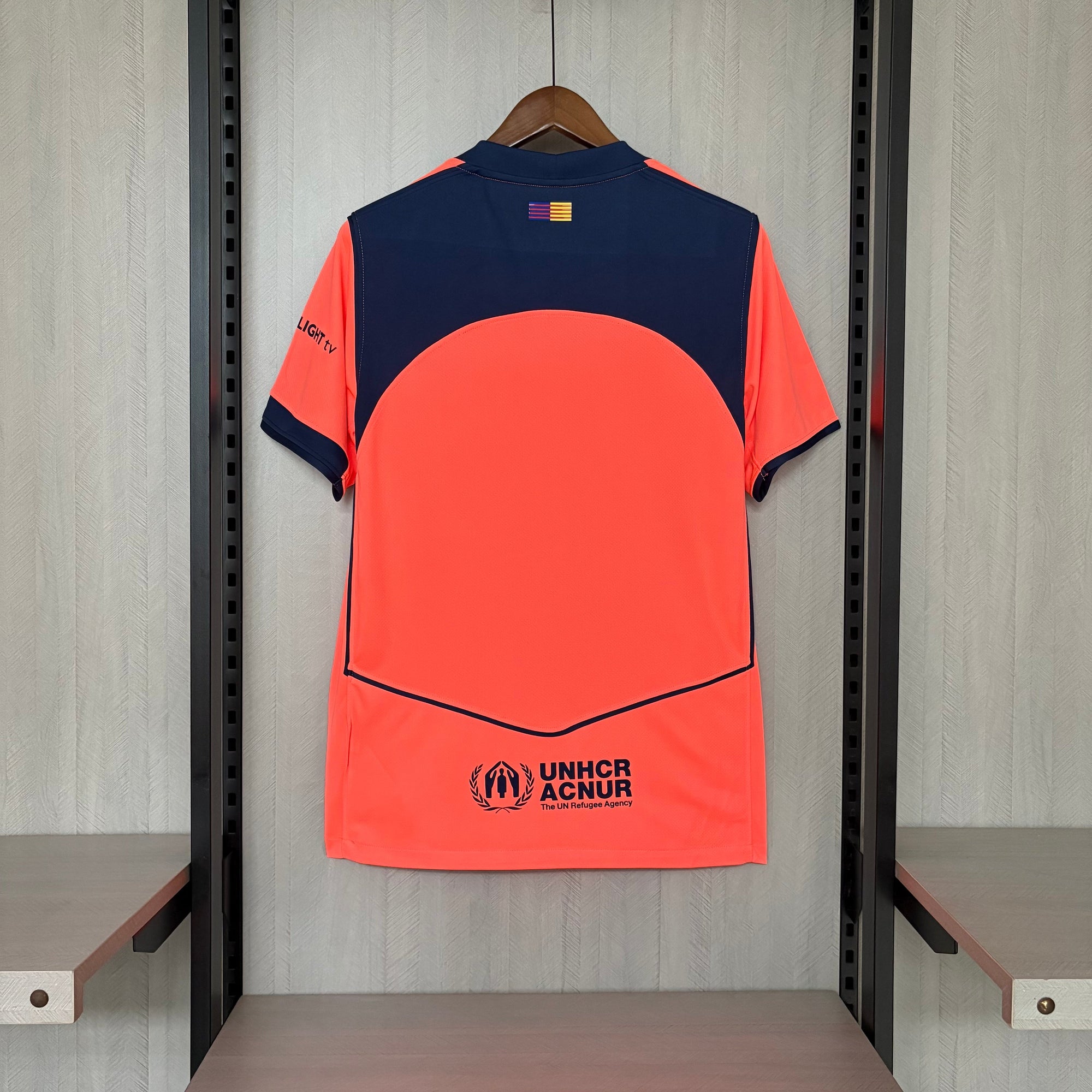 Camisa  Barcelona III 25/26 Nike Masculina - Laranja/Marinho