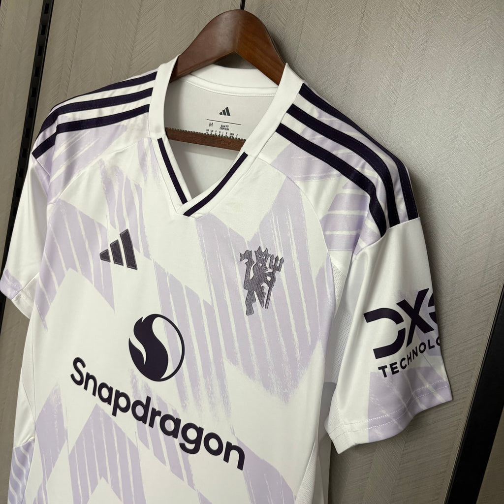 Camisa Manchester United II 25/26 Torcedor Adidas Masculina - Branco