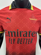 Camisa AC MILAN x OFF-WHITE™ 2024/25 - versão jogador - Masculina