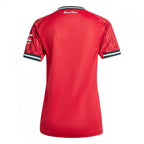 Camisa Home Manchester United 25/26 Adidas Feminina - Vermelho