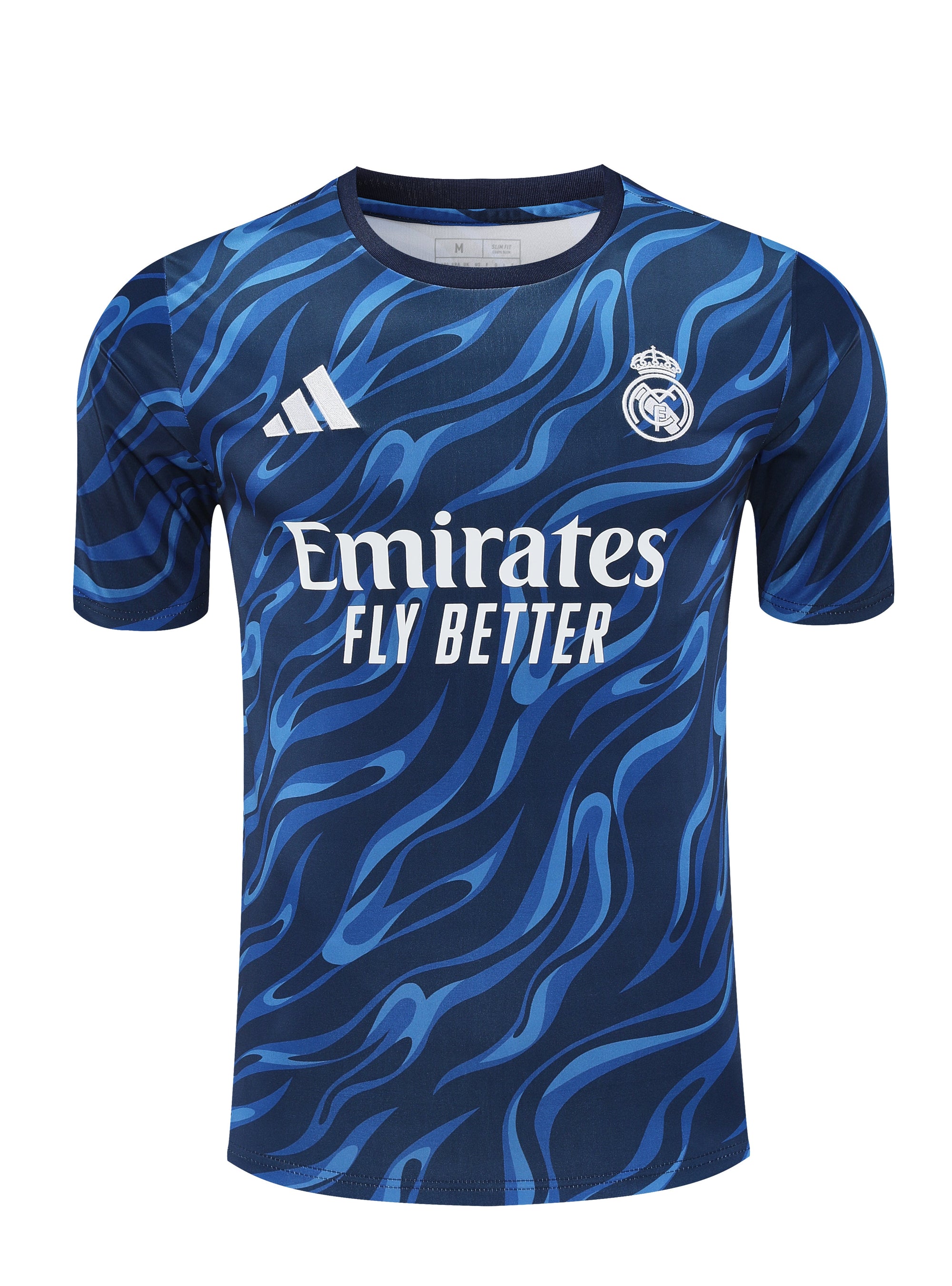 Kit Treino Real Madrid 25/26 Masculino - Adidas Azul Royal