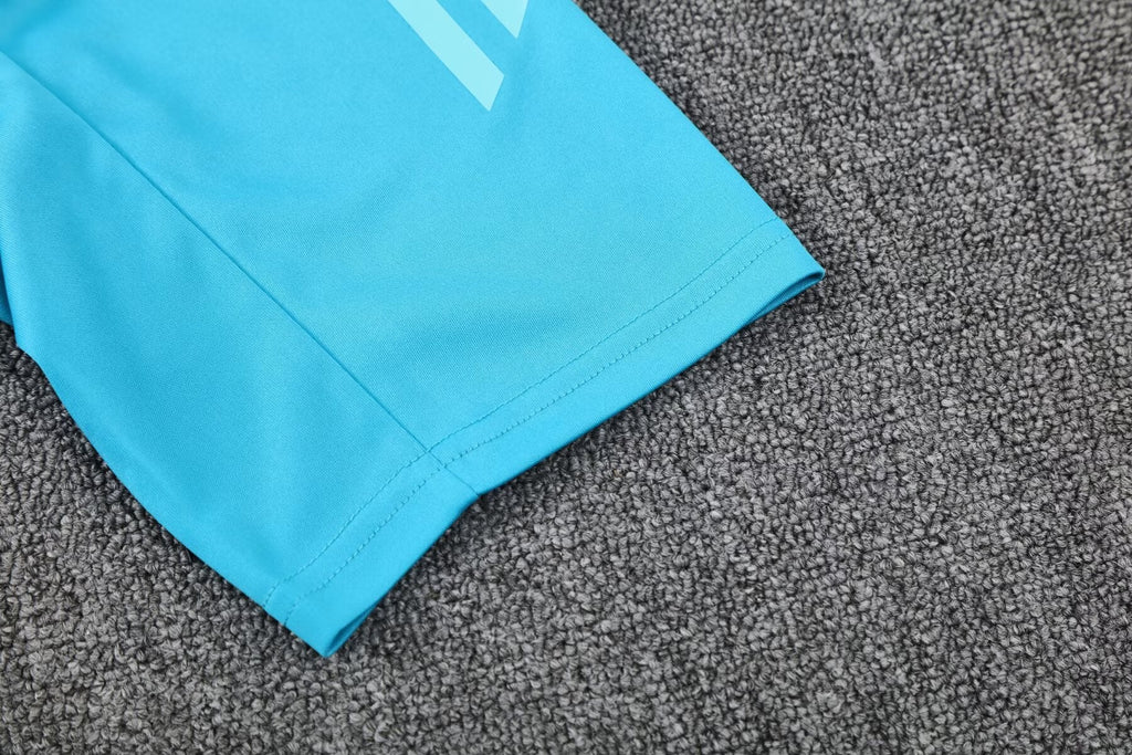 Kit Treino Flamengo 25/26 Adidas Torcedor s/n - Masculino - Azul Claro