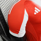 Camisa Adidas Bayern de Munique I 25/26 s/n° Jogador Masculina - Vermelha e Branca