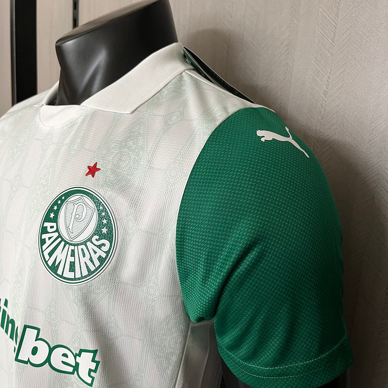 Camisa Palmeiras Away 2025/26 - Versão Jogador - Masculina - Branca
