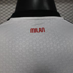 Camisa Puma AC Milan II 25/26 s/n° Jogador Masculina - Branca e Vermelha