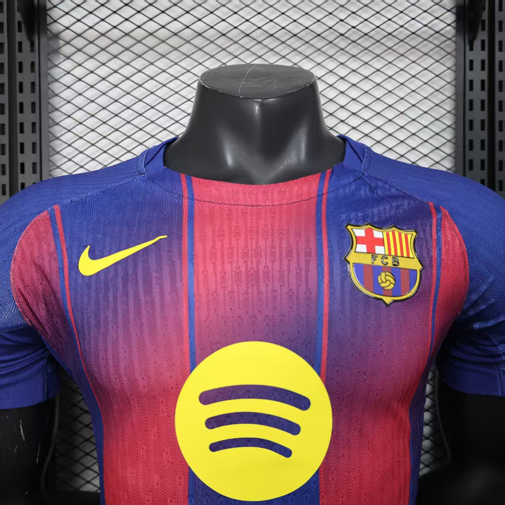 Camisa Nike Barcelona I 25/26 s/n° Jogador Masculina - Azul e Grená