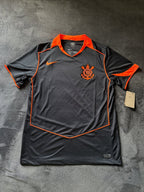 Camisa Corinthians III 25/26 s/n Torcedor Nike Total 90 Masculina - Preto+Laranja