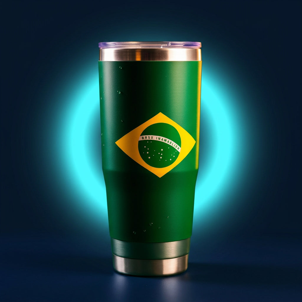Copo Térmico Brasil 500ml